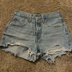 Levi's® Premium 501® ORIGINAL FIT HIGH RISE WOMEN'S SHORTS